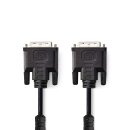 DVI-Kabel | DVI-I 24 + 5-poliger Stecker - DVI-I 24 +...