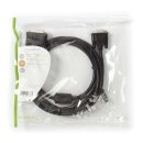 DVI-Kabel | DVI-A 12 + 5-poliger Stecker  -  VGA-Stecker | 2,0 m | Schwarz