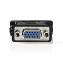 DVI-zu-VGA-Adapter | DVI-I 24 + 5-poliger Stecker  -  VGA-Buchse
