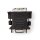 DVI-zu-VGA-Adapter | DVI-I 24 + 5-poliger Stecker  -  VGA-Buchse