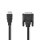 HDMI - DVI Kabel | HDMI-Anschluss  -  DVI-D 24 +1-polige Stecker | 10 m | Schwarz