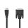 HDMI - DVI Kabel | HDMI-Anschluss  -  DVI-D 24 +1-polige Stecker | 10 m | Schwarz