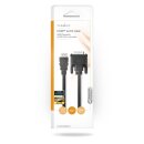 HDMI - DVI-Kabel | HDMI-Anschluss  -  DVI-D 24 +1-polige Buchse | 2,0 m | Schwarz