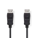 DisplayPort-Kabel | DisplayPort-Stecker  -  DisplayPort-Stecker | 3,0 m | Schwarz