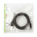 DisplayPort-Kabel | DisplayPort-Stecker  -  DisplayPort-Stecker | 3,0 m | Schwarz