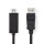 4K DisplayPort HDMI Kabel | DisplayPort-Stecker  -  HDMI Anschluss | 2m | UHD PC TV