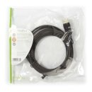 4K UHD Kabel I DisplayPort-Stecker  -  HDMI Stecker Adapter | 3m | HD TV PC 3D
