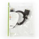 DisplayPort – VGA-Kabel | DisplayPort-Stecker  -  VGA-Stecker | 1,0 m | Schwarz