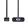 DisplayPort – VGA-Kabel | DisplayPort-Stecker  -  VGA-Buchse | 0,2 m | Schwarz