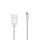 Mini DisplayPort - DisplayPort-Kabel | Mini DisplayPort-Stecker  -  DisplayPort-Buchse | 0,2 m | Weiß