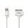 Daten- und Ladekabel für Apple Dock 30 pol poliger Stecker - USB-A-Stecker | 1m | Weiß