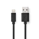 2m USB 2.0 Kabel -> USB A Stecker auf / für Apple iphone ipad Lightning 8pin Ladekabel MFI