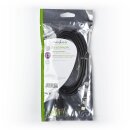 Daten- und Ladekabel | Apple Lightning, 8-poliger Stecker - USB-A-Stecker | 3,0 m | Schwarz