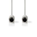 PS2 Kabel | PS/2-Stecker - PS/2-Stecker | 2,0 m | Elfenbeinfarben