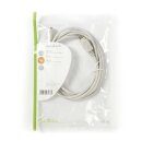 PS2 Kabel | PS/2-Stecker - PS/2-Buchse | 2,0 m | Elfenbeinfarben
