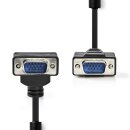 2m VGA Winkel Stecker Kabel gewinkelt 90° Winkelstecker PC WXGA 16:10
