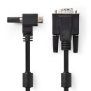 2m VGA Winkel Stecker Kabel gewinkelt 90° Winkelstecker PC WXGA 16:10