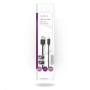USB 2.0-Kabel | A-Stecker - Micro-B-Stecker | 1,0 m | Schwarz