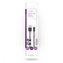 USB 2.0-Kabel | A-Stecker - Micro-B-Stecker | 3,0 m | Schwarz