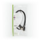USB 2.0 Flachkabel | A-Stecker - Micro-B | 1 m | Flach Flat Cable Flachband Adapter