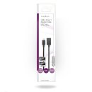 USB 3.0-Kabel | Stecker Typ C - A-Buchse | 0,15 m | Schwarz