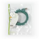 Cat 5e SF/UTP Netzwerkkabel | RJ45-Stecker - RJ45-Stecker | 3,0 m | Grün