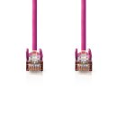 Cat 5e SF/UTP Netzwerkkabel | RJ45-Stecker - RJ45-Stecker | 7,5 m | Pink