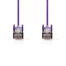 Cat 5e SF/UTP Netzwerkkabel | RJ45-Stecker - RJ45-Stecker | 30 m | Violett