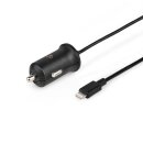 2,4A Auto KFZ Ladegerät für Apple Lightning 8-Pin iPhone iPad Ladekabel 12V