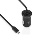 Kfz-Ladegerät | 2,4 A | Festkabel | Micro-USB  |...