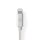 1m 24 Karat vergoldet I Alu Geflecht I USB A 2.0 Ladekabel für Apple Lightning 8-Pin Kabel