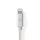 2m 24 Karat vergoldet I Alu Geflecht I USB A 2.0 Ladekabel für Apple Lightning 8-Pin Kabel