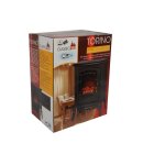 Electric Fireplace Heater Torino Eigenständig 2000 W Schwarz