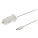 Auto-Ladegerät 2.4 A Micro USB Weiss