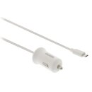 Auto-Ladegerät 2.4 A Micro USB Weiss