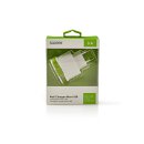 Ladegerät 3-Ausgänge 3 A 2x USB / Micro USB Weiss/Grün