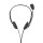 PC-Headset | On-Ear | 2x 3,5-mm-Stecker | 2,0 m | Schwarz