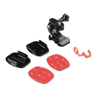 Action Cam Halterungs-Set Helm