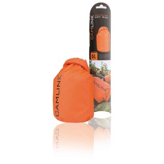 Outdoor Dry Bag Orange/Schwarz 5 l