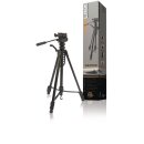 Premium Kamera/Video Stativ Schwenkung & Neigung 160 cm Schwarz