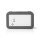 Digitaler Tischwecker Wecker digital |  Hintergrundlicht  |  Grau