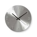 Kreisförmige Wanduhr  | Durchmesser von 30 cm | Aluminium