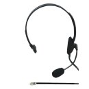 Headset am Ohr RJ9 Eingebautes Mikrofon 2.2 m Schwarz