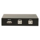 2-Port USB-Schalter Schwarz