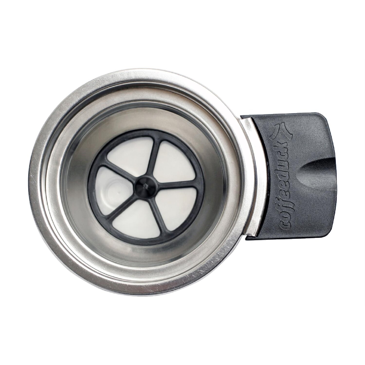 Coffeeduck Senseo Maschinen Silber/Schwarz, 9,40