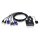 ATEN 2-Port-USB-VGA-Kabel-KVM-Switch Weiche PC Laptop Remote