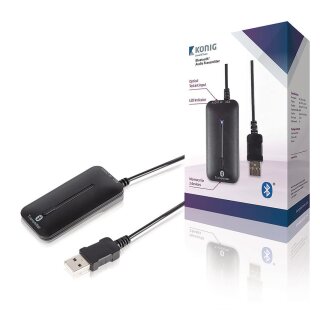 Bluetooth Audiosender Schwarz