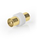 Koaxialadapter | IEC (Koax)-Stecker  -  IEC (Koax)-Stecker