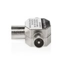 Koax-Adapter | 2x IEC (Koax)-Stecker  -  IEC (Koax)-Buchse