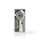 IEC (Koax)-Stecker | Stecker + Buchse  -  Abgewinkelt | 2 Stück | Weiß
